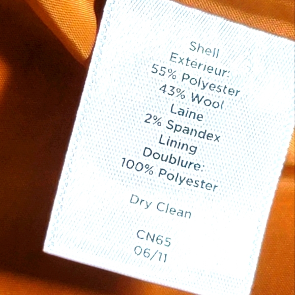 Vintage Talbots Tweed Blazer Size 6 - Picture 9 of 9